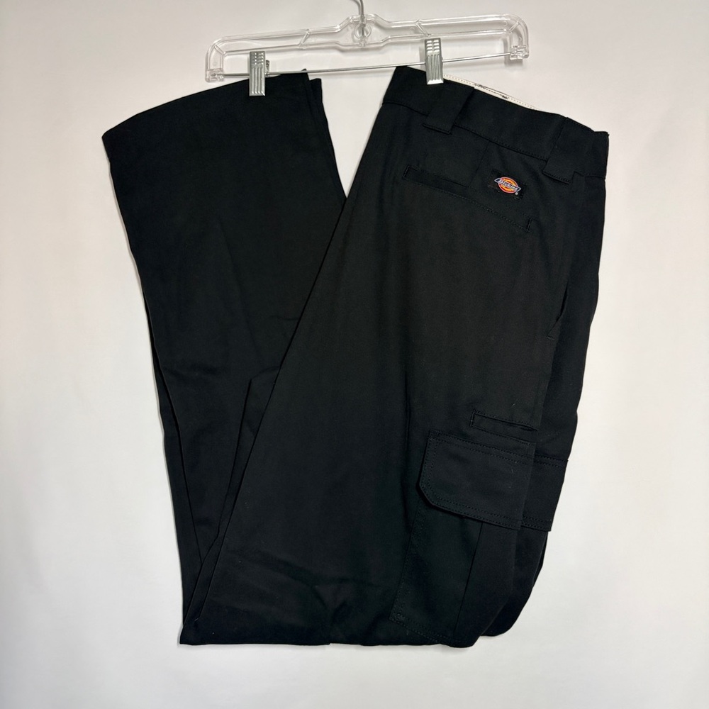 Men's Dickies Flex Straight Black Pants